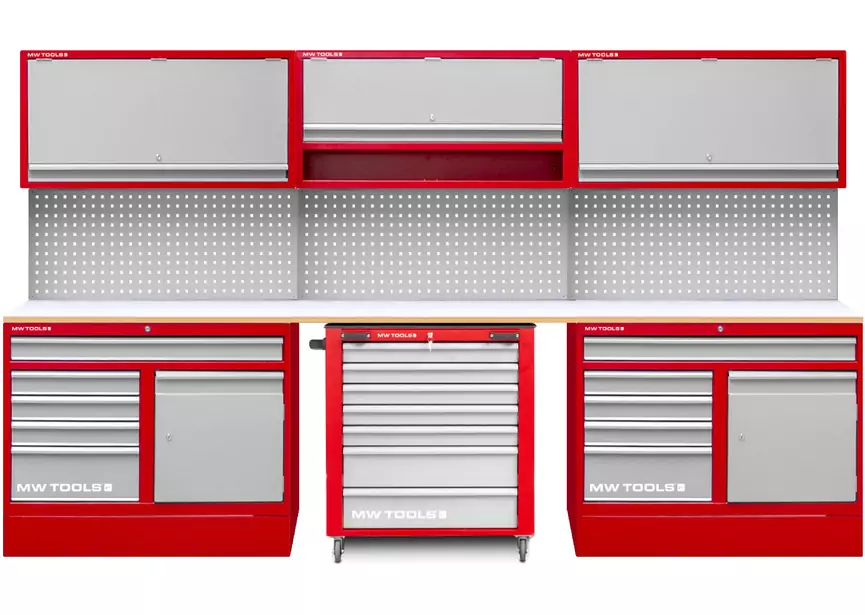 Composition modulaire avec servante MW Tools