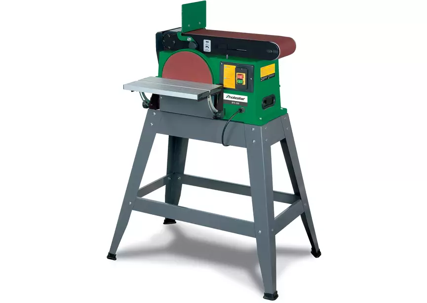 Ponceuse à bande et disque Holzstar BTS 250